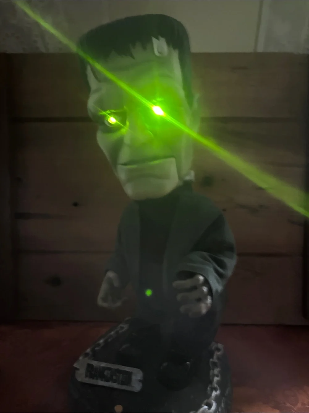 Vintage 2001 Gemmy Frankenstein Animated Song and Dance! Lighting Eyes!